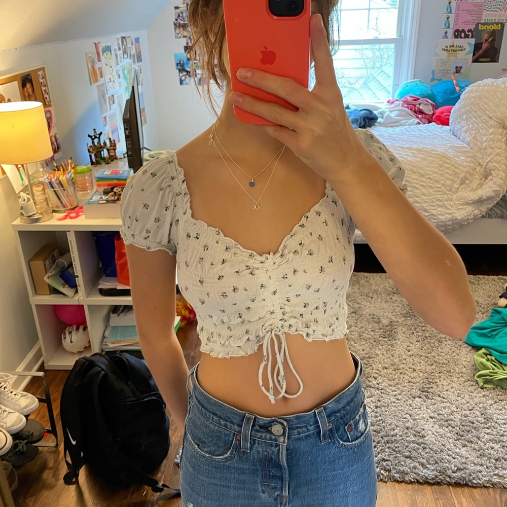 Garage Floral Top